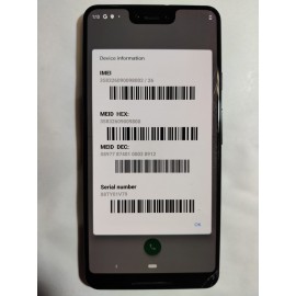 Google Pixel 3 XL 128GB Just Black Broken Screen